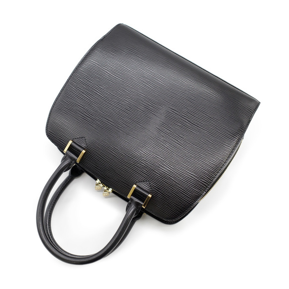 Louis Vuitton Pont Neuf Handbag Epi Noir - Picture 2 of 9
